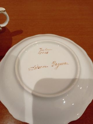 🇩🇪 taza de té de porcelana alemana