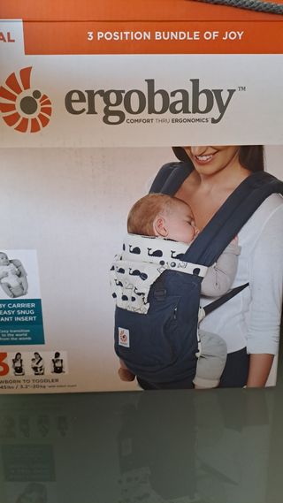 Mochila Ergobaby con adaptador recién nacido
