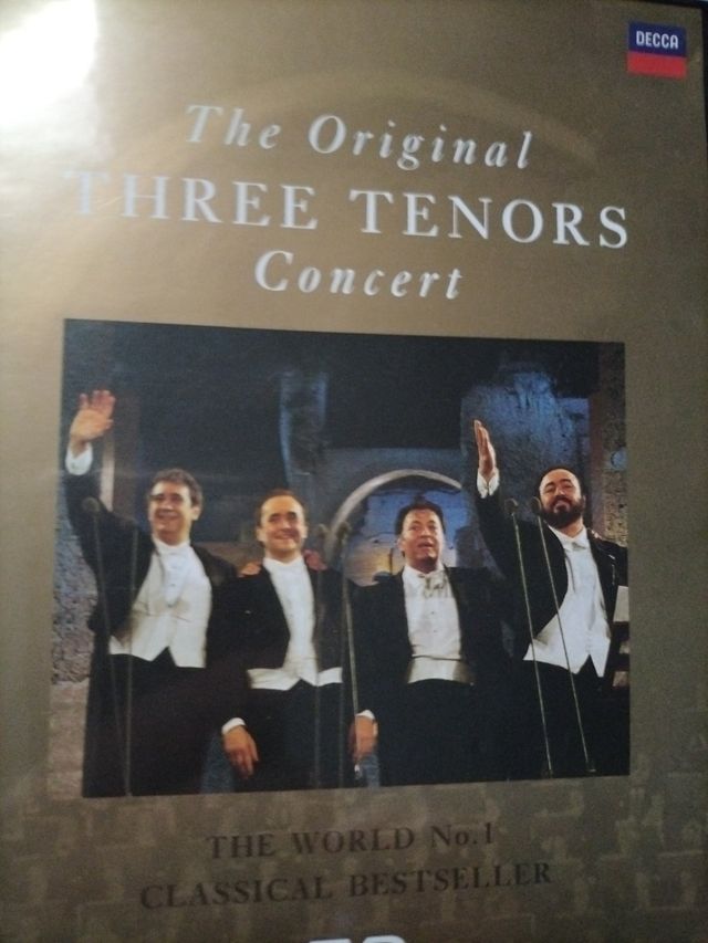 The original three tenors concert