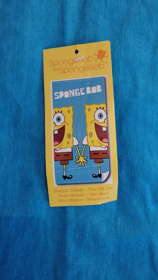Toalla Bob Esponja