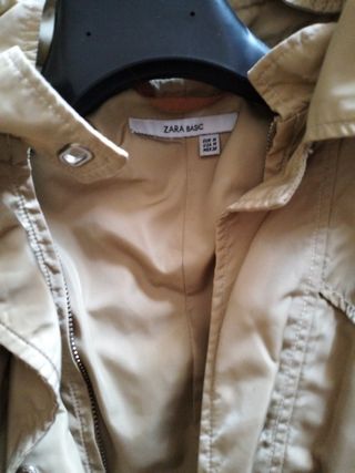 Gabardina Zara Basic