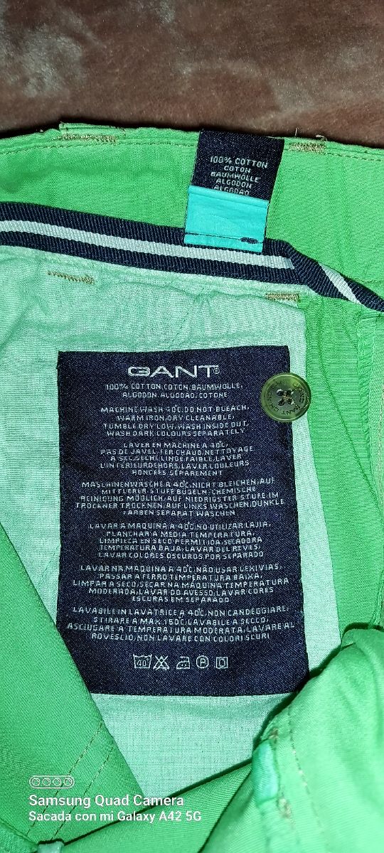 pantalón corto chico Gant