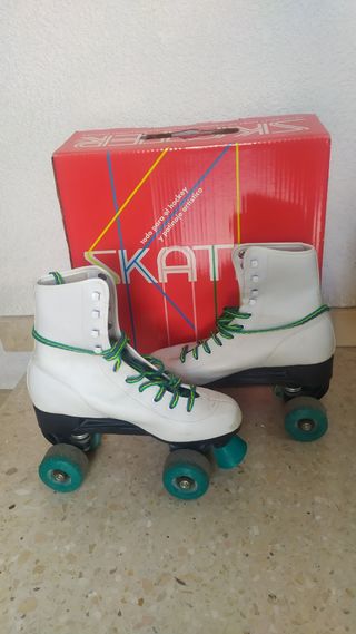 Patines patinaje artistico 37-38 con fundas regalo