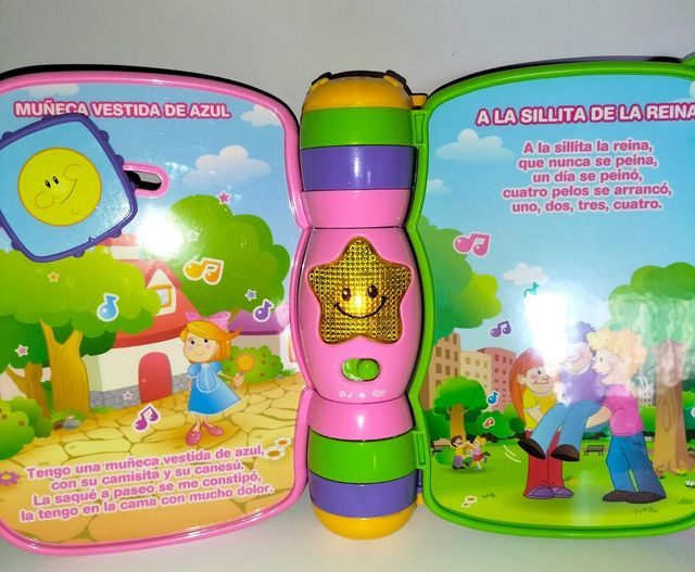 libro musical primeras canciones vTech
