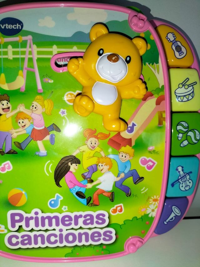 libro musical primeras canciones vTech