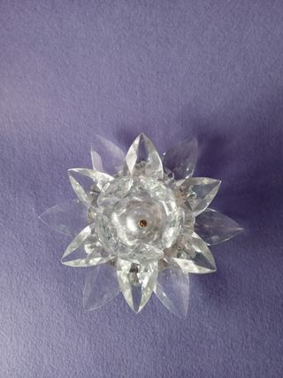 Candelabro cristal roca