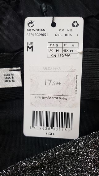 FALDA NIKA STAR MANGO