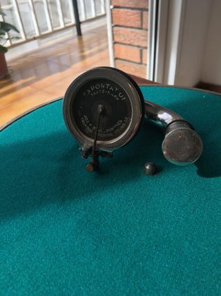 Gramofono de discos de piedra