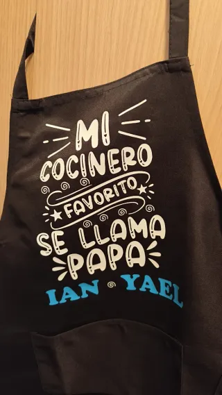 DELANTAL PERSONALIZADO