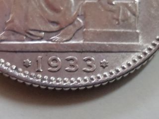 moneda 1 peseta plata 1933 girada 180 grados.    .