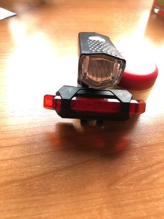 Luces para bicicleta recargable