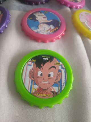 Tazos Dragon Ball Z Chaps