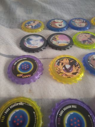 Tazos Dragon Ball Z Chaps