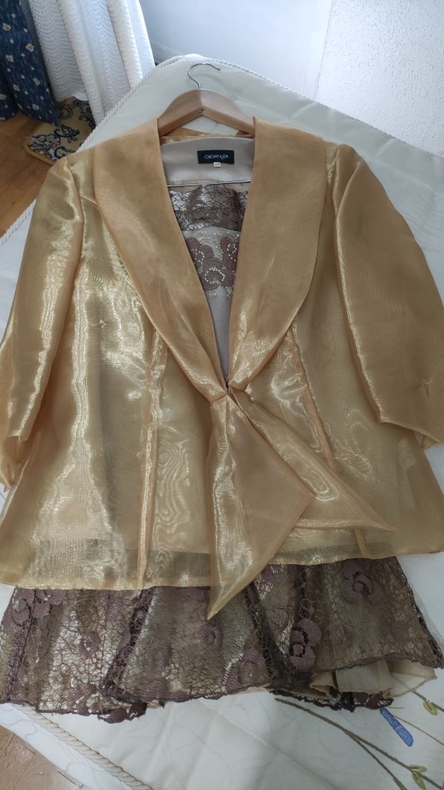 vestido fiesta celebración. talla 48