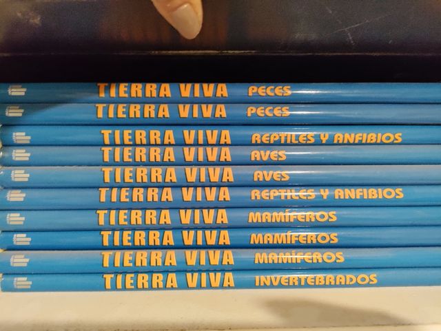 colección libros naturaleza