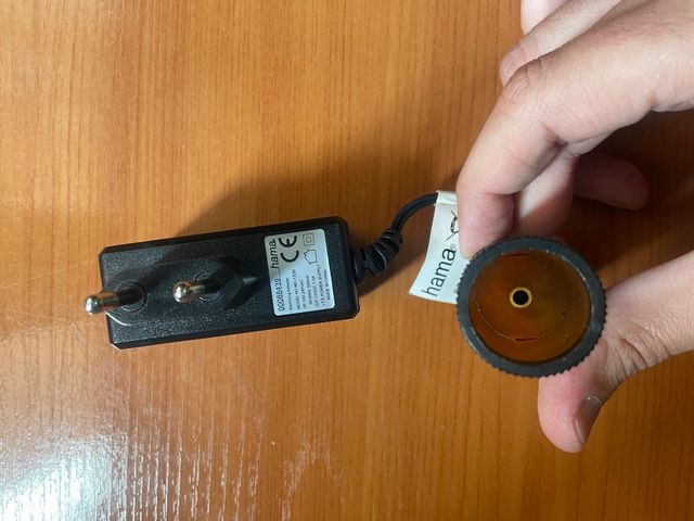 Adaptador AC/Dv Conversor casa / coche 12v