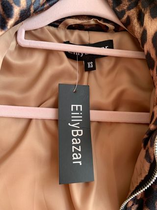 Cazadora bomber leopardo nueva