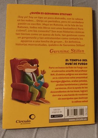 3 libros..Gerónimo Stilton . 