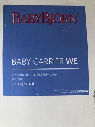 Mochila de porteo nueva