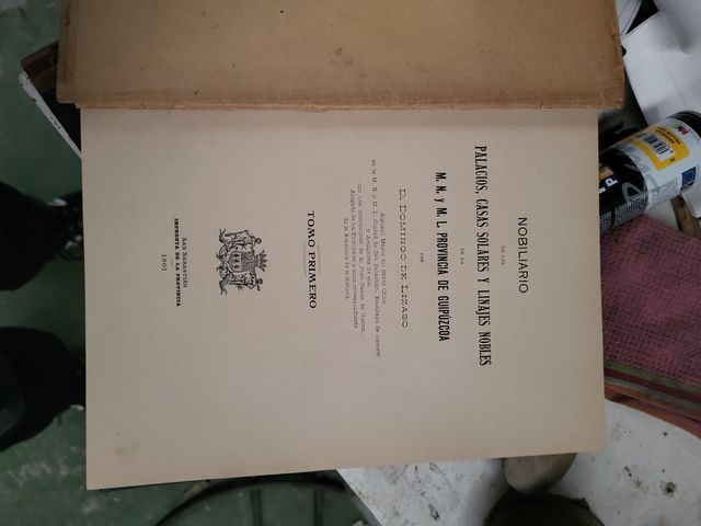 Nobiliario Gipuzkoa 1901