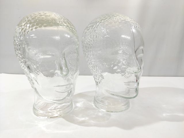Cabeças de Vidro Vintage
