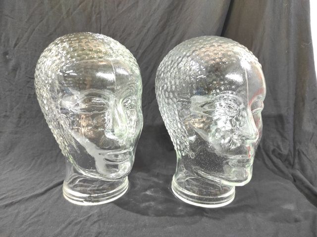 Cabeças de Vidro Vintage