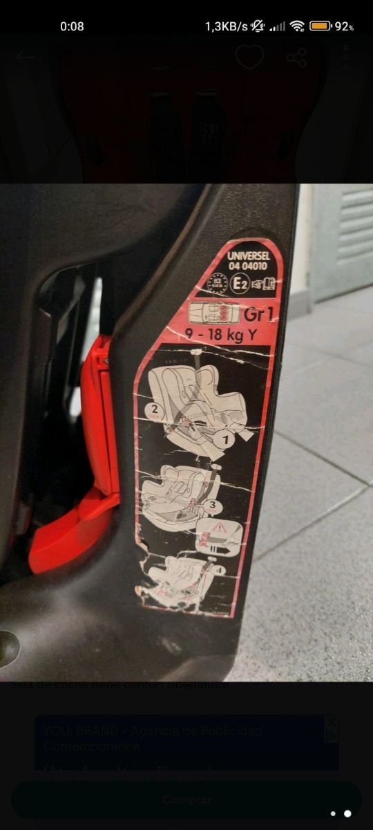 Seggiolino auto per bambini