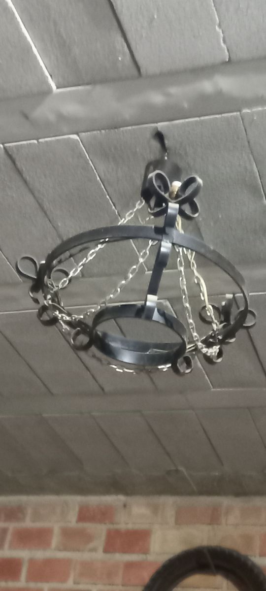 Farol Lampara Hierro Artesanal