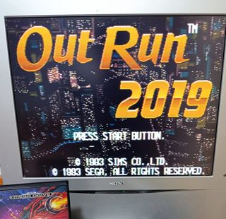 OutRun 2019 - Sega Mega Drive ASIA PAL MEGADRIVE