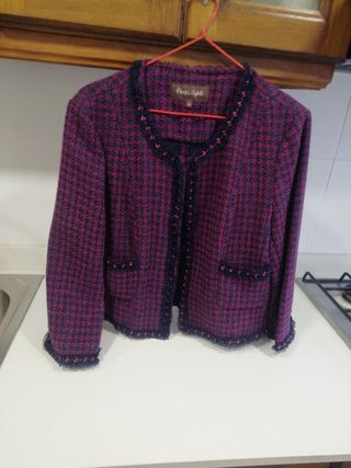 chaqueta chanel talla 40