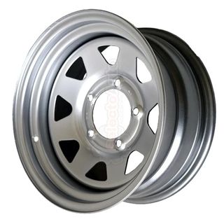 LLANTA ACERO 6x15 ET0 RAPTOR4X4 SUZUKI SAMURAI