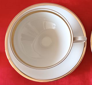 Tazze da té (2) porcellana Bavaria anni '50/'60