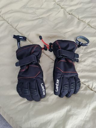 guantes nieve/esquí 6 años