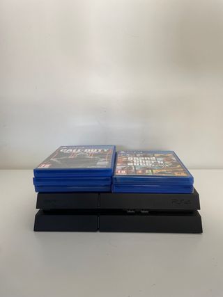 Playstation 4 500gb + 1 mando y un juego