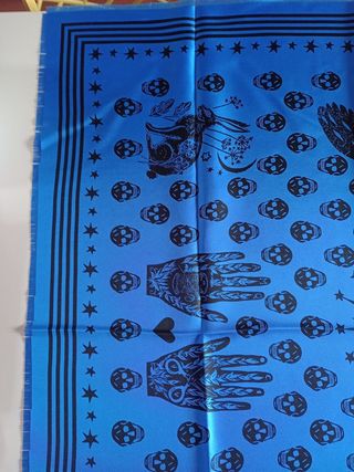 Foulard seta 90 x 90 cm