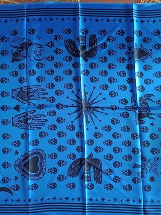 Foulard seta 90 x 90 cm