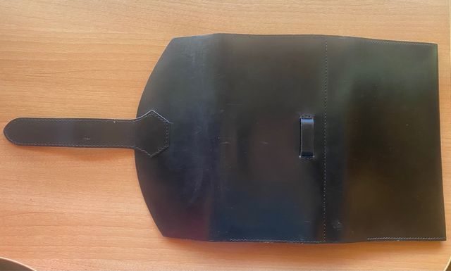 Carpeta organizador archivador piel autentica