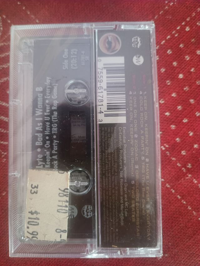 Cassette  MC Lite rap hip hop precintado USA