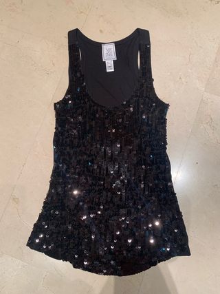 Camiseta lentejuelas Mango