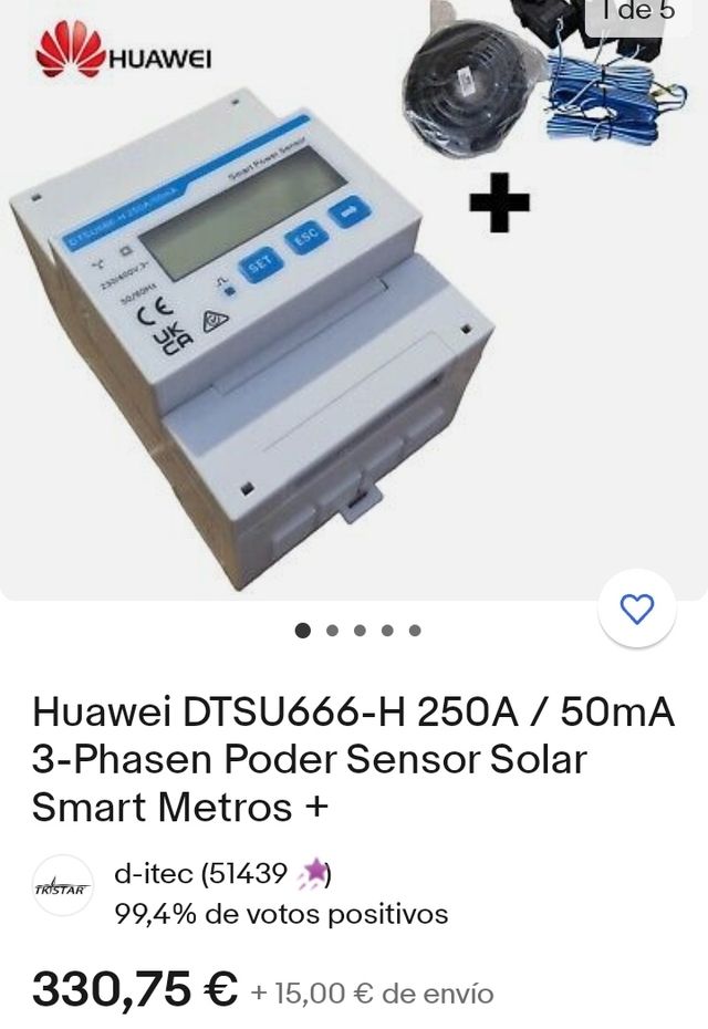 Meter / Vatimetro Trifásico DTSU666-H-3PH