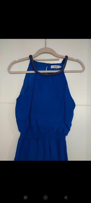 vestido vestir azul