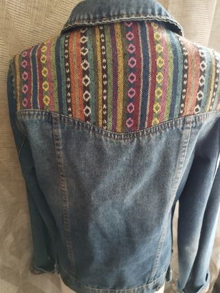 Cazadora vaquera mujer