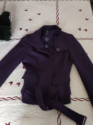 chaqueta corta stradivarius