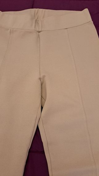 Leggings color beige