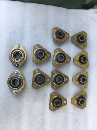 KCNOFNC 2 Cuscinetti A Terra 8 Mm Di Diametro Interno Alloggiamento Fl