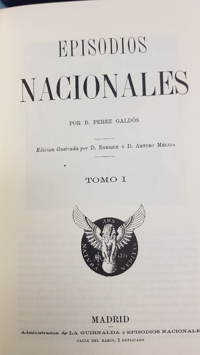 Episodios nacionales Benito Pérez Galdós