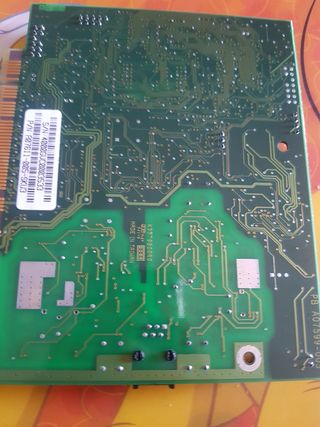 tarjeta pci antigua teléfono 