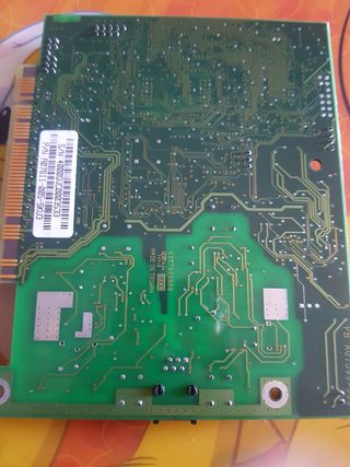 tarjeta pci antigua teléfono 