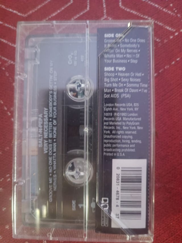 Cassette Salt and Pepa  rap hip hop USA