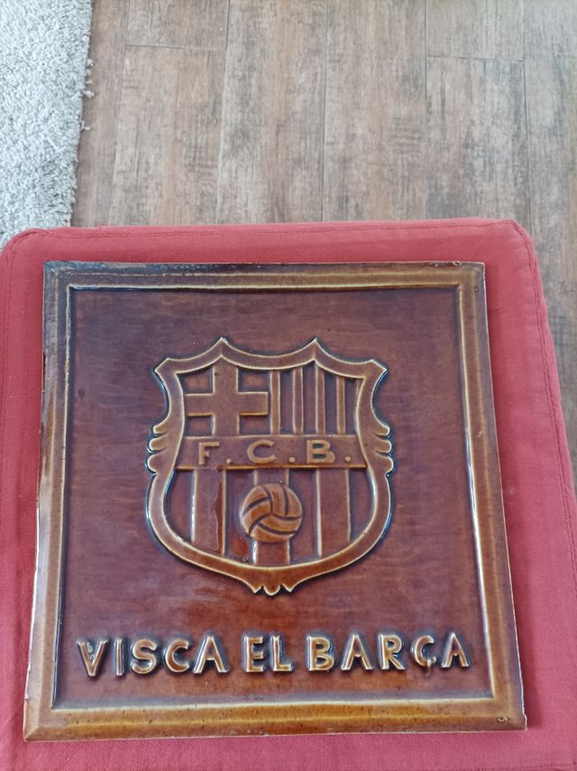 pittura su ceramica o Rachola del Barça